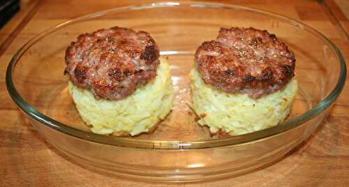 Pommes de terre farcies ou burgers aux pommes de terre