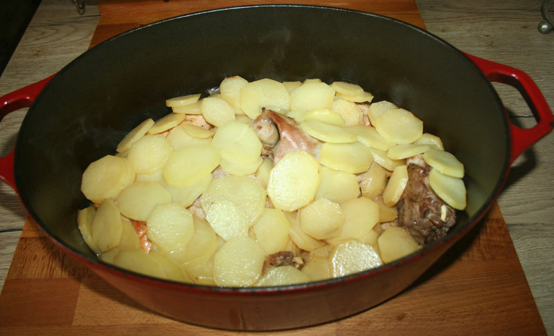 Lapin au cidre façon boulangère