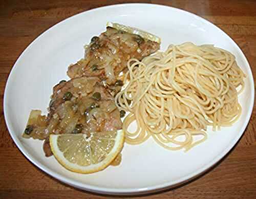 Piccata de veau au citron