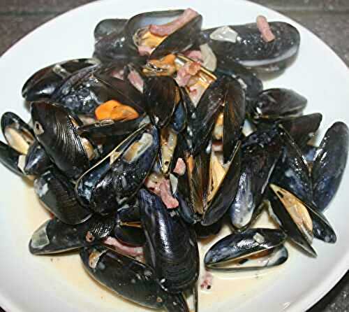 Moules au bacon