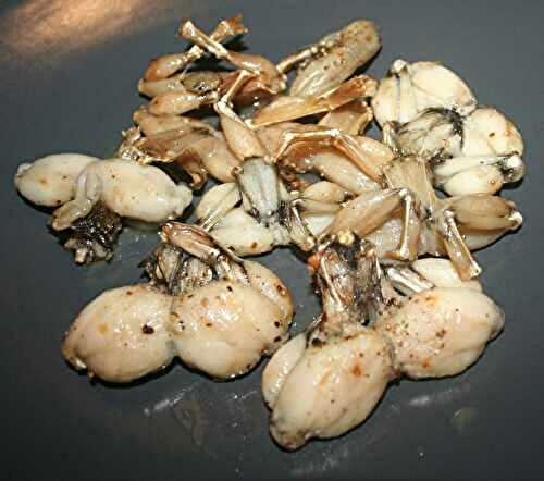Cuisses de grenouilles poivre et sel à la friteuse à air DëLonghi®