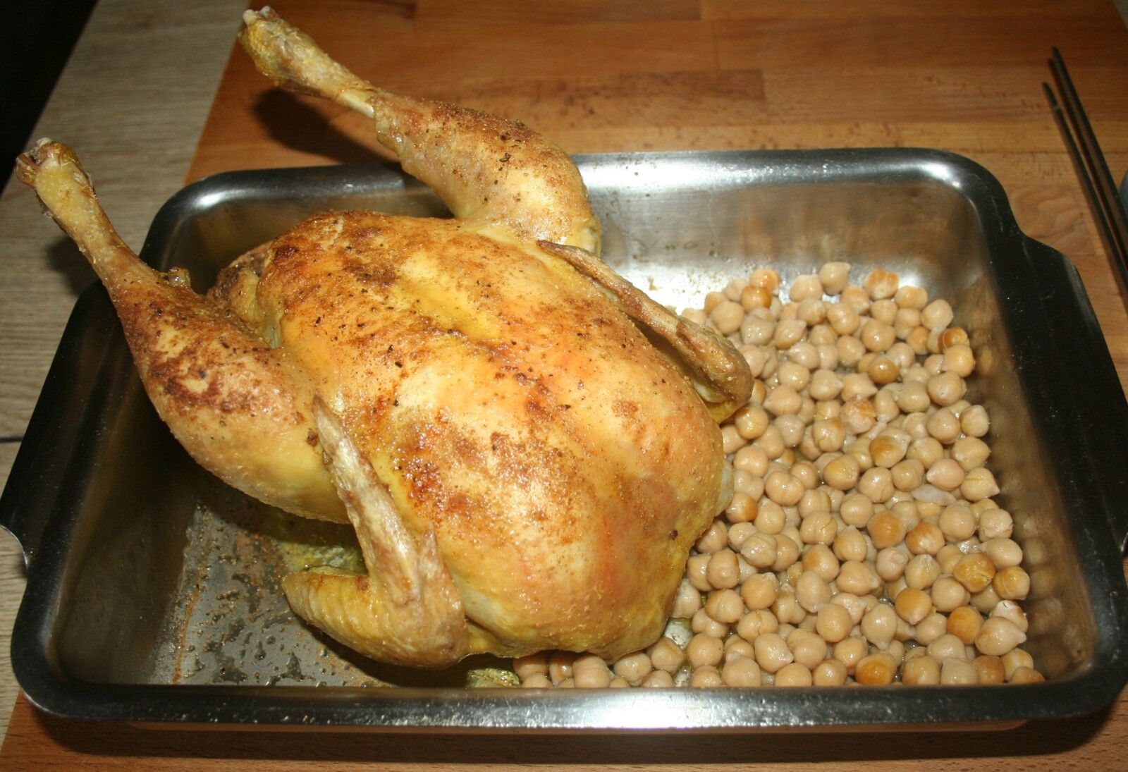 Poulet rôti aux parfums du Maghreb