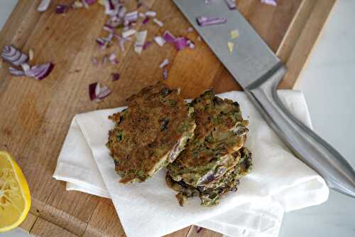 Galettes végétariennes au kale et champignons