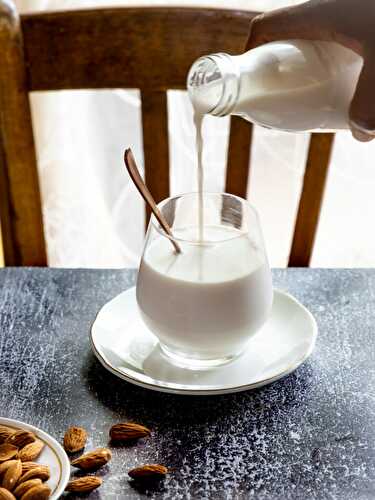 Lait d'amandes maison