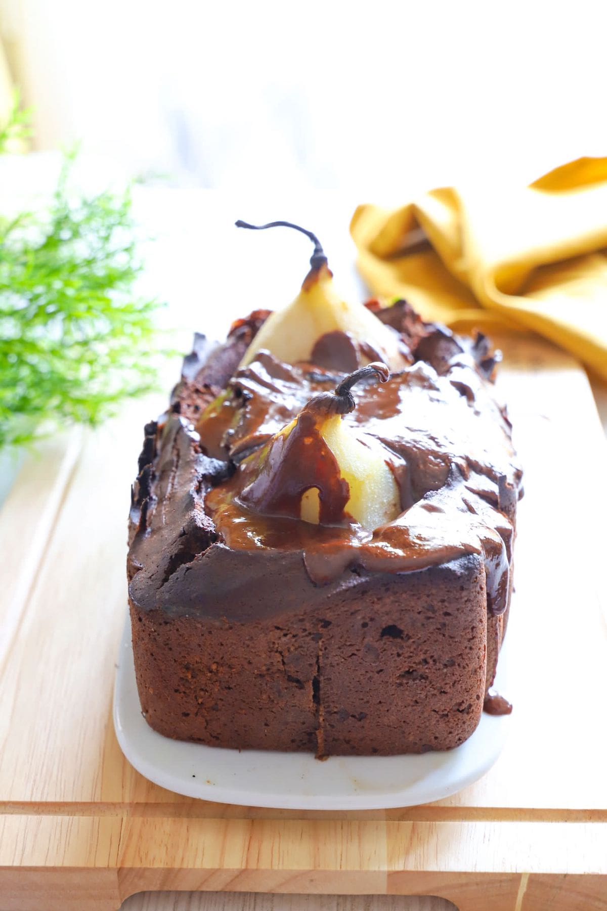 Gâteau poire chocolat