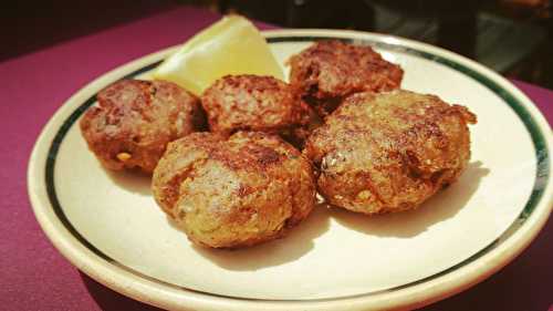 Boulettes de sardines