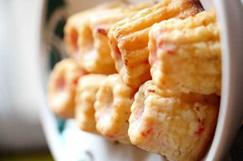 Canelés apéro à la truite fumée