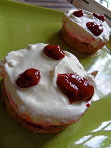 Cheese cake aux framboises (sans oeufs et sans cuisson)