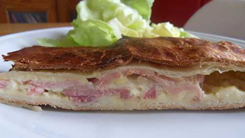 Feuilleté jambon fromage