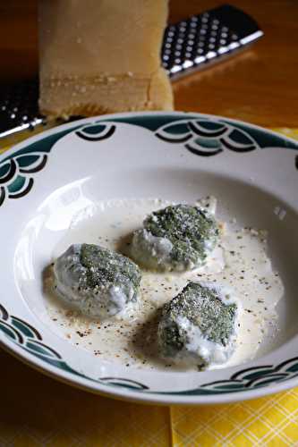 Gnudi ricotta épinardsp