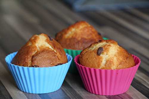 Muffins aux pépites de chocolat - AnneSoGood