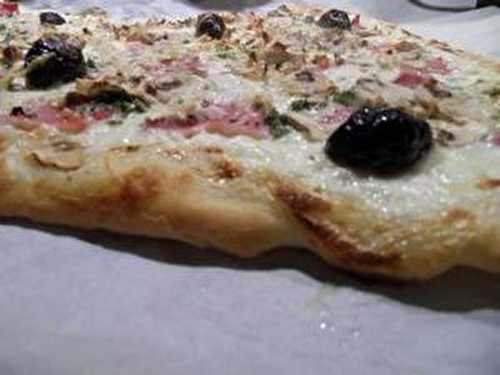 Pizza blanche