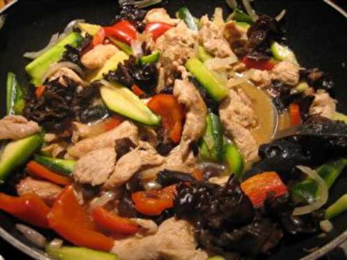 Poulet chop suey