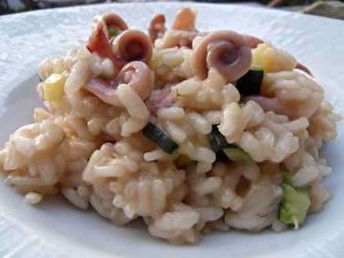 Risotto aux encornets