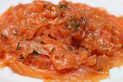 Saumon gravlax