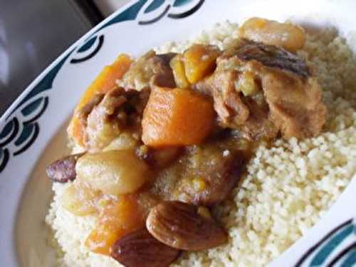 Tajine de veau aux amandes