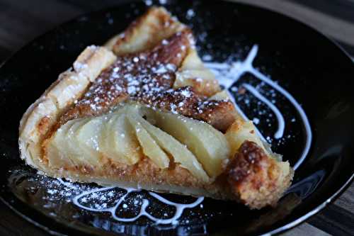 Tarte aux poires au pain d'epice