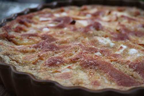 Tarte sans croûte  aux pommes