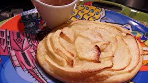 Tartefine aux pommmes et caramel beurre salé