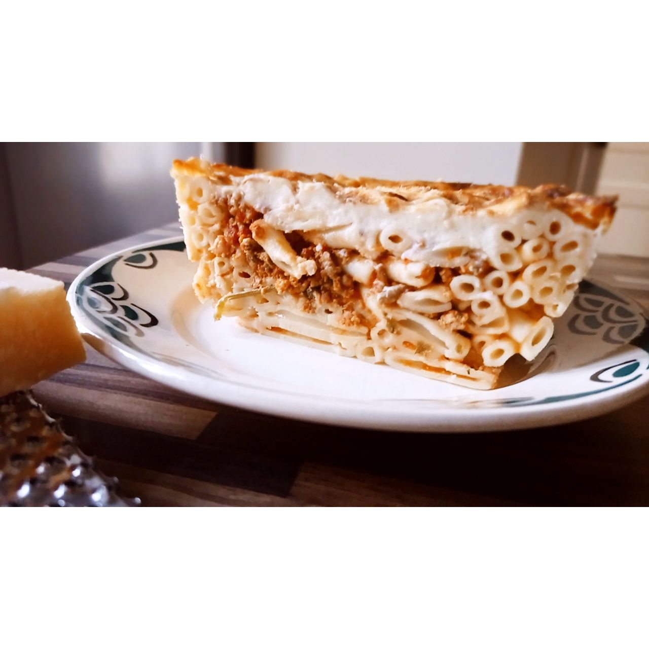 Pastitsio: gratin de macaronis à la grecque 