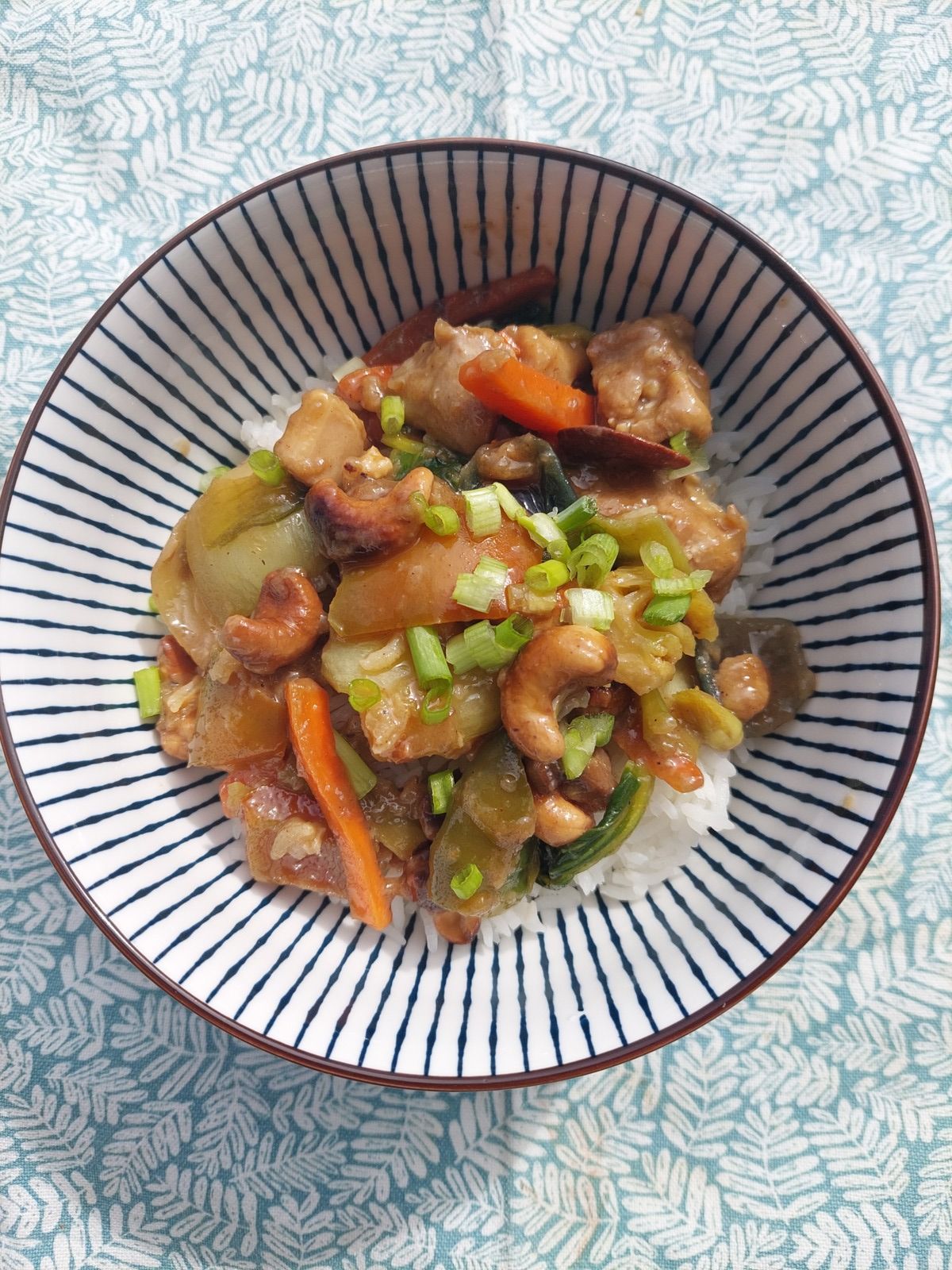 Poulet Thaï aux noix de cajou