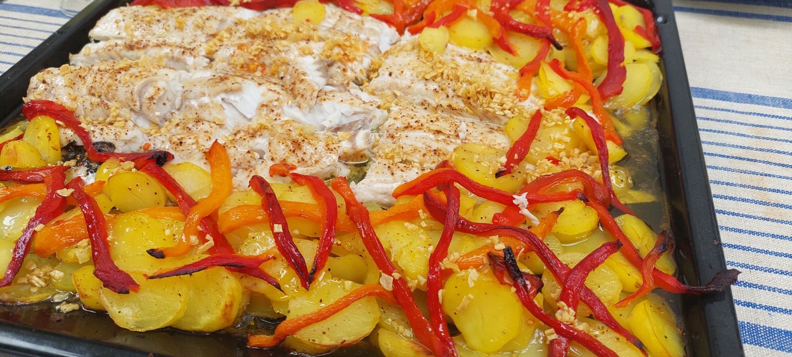 Merlu à l'espagnol