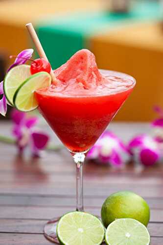 Frozen Strawberry Margarita 