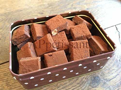 Carrés de fudge au chocolat