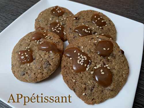 Cookies au sarrasin et au caramel