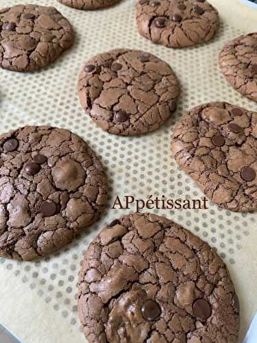 Cookies double-chocolat