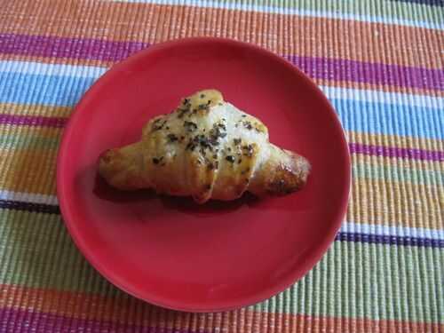 Croissants apéritifs à l'italienne