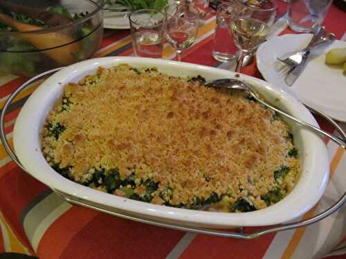 Crumble de poulet