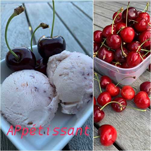 Douceur glacée aux cerises