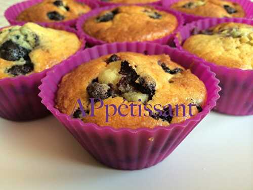 Muffins aux myrtilles