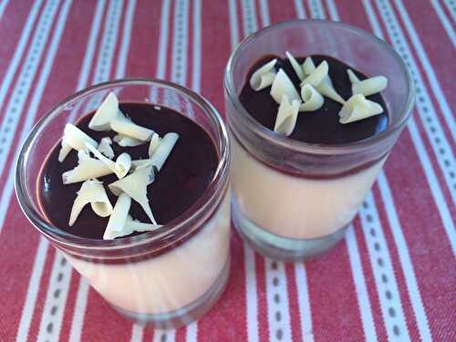 Panna Cotta au chocolat blanc