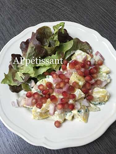 Salade de pommes de terre à la grenade