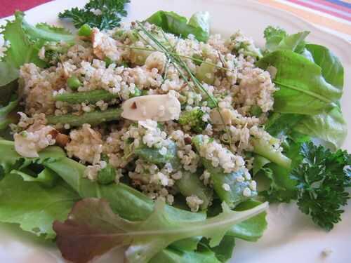 Salade de quinoa "du TGV Bruxelles-Nîmes"