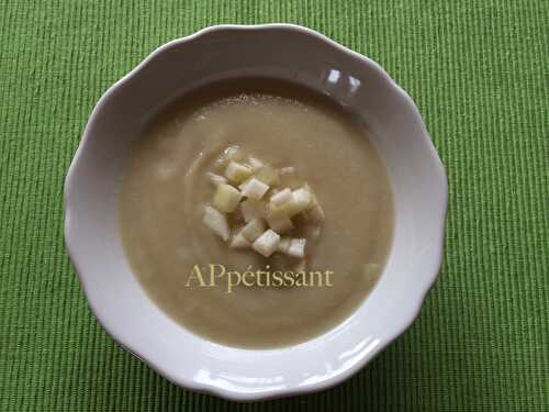 Soupe de panais aux poires