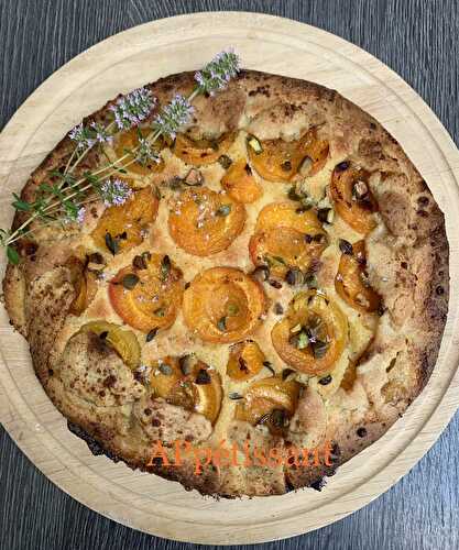 Tarte rustique aux abricots