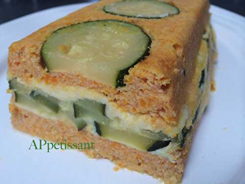 Terrine de jambon aux courgettes