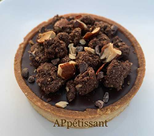 Tarte chocolat - noisettes