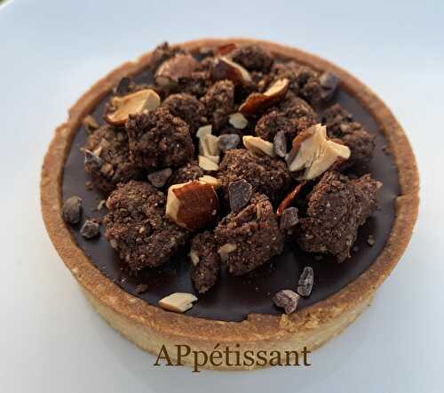 Tarte chocolat - noisettes