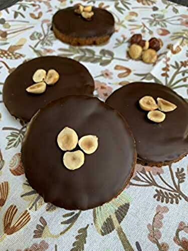 Sablés bretons au caramel au chocolat 