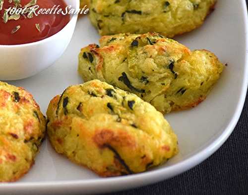 Croquettes pommes de terre et courgette