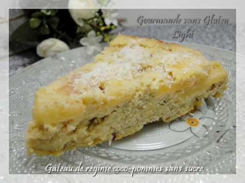 Gateau De Regime Pomme Coco Sans Sucre Sans Gluten 1001 Recettesante De 1001 Recettesante Et Ses Recettes De Cuisine Similaires Recettesmania