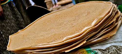 Injera (pain éthiopien) à la farine de teff - 1001 RecetteSanté