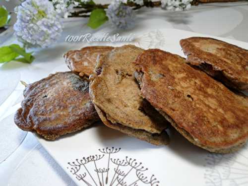 Pancakes sans gluten aux cranberries