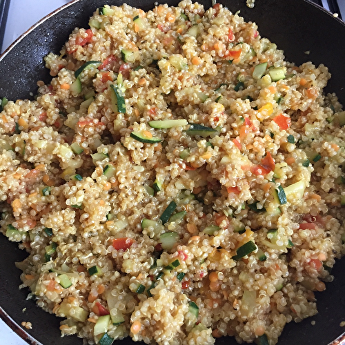 Quinoa aux petits légumes