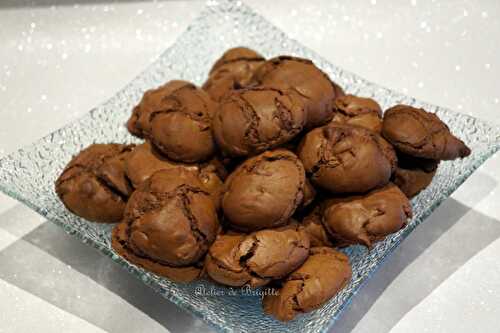 Biscuits soufflés au chocolat