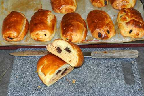 Chocolatines ou pains au chocolat